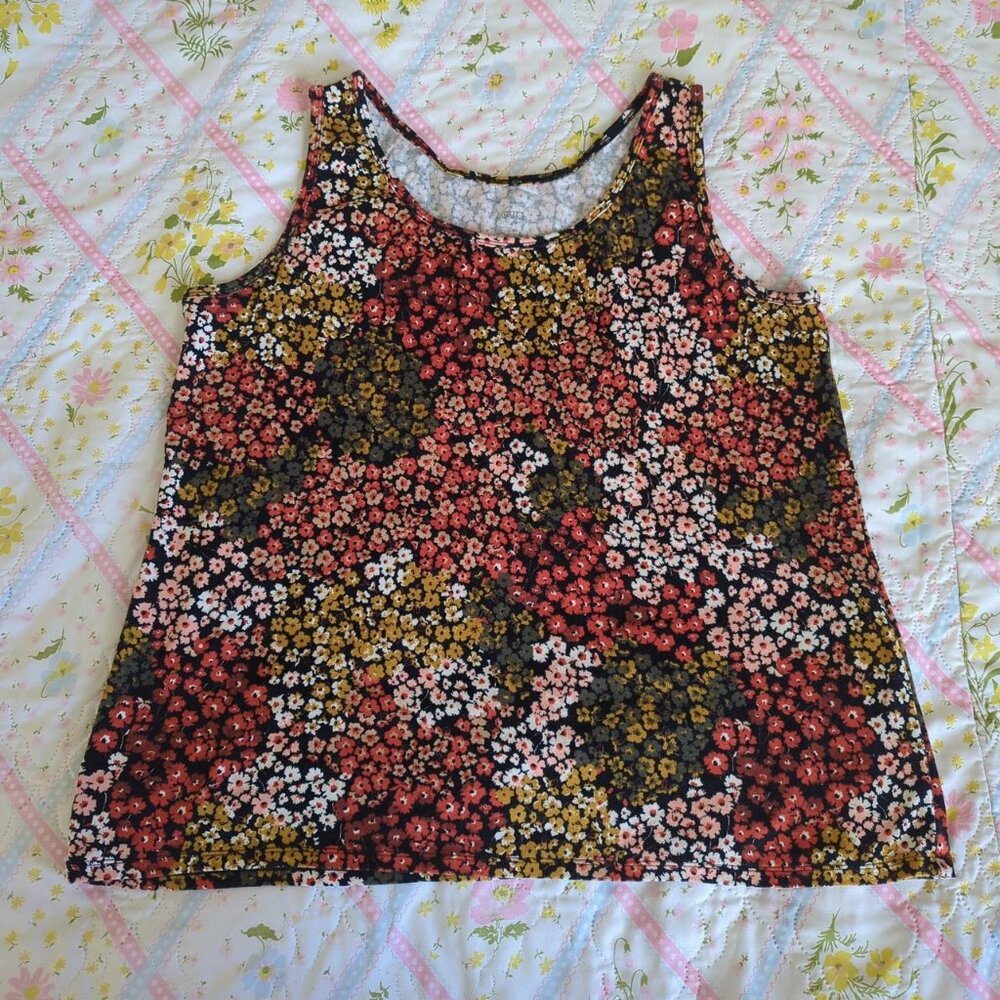 Floral tank by Cato